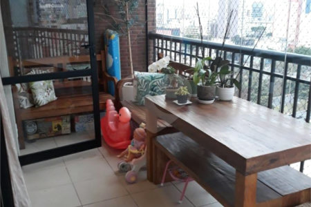 Apartamento á Venda de 1 Dormitório com Varanda na Bela Vista em São Paulo- R$ 745.000