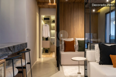 Apartamento a venda em Moema, 53 m², vaga, lazer e próximo ao parque do Ibirapuera
