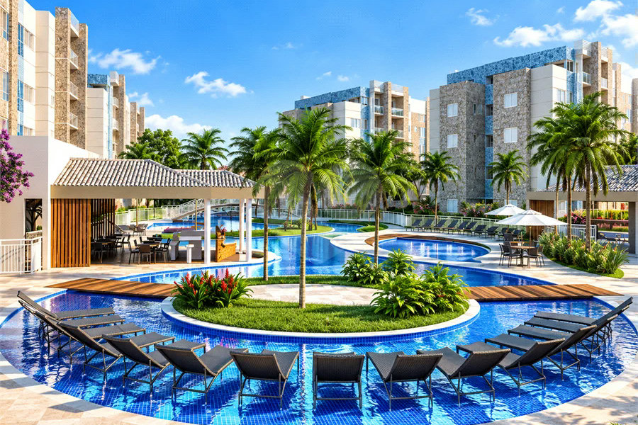 Apartamento à venda com 2 quartos, sendo 1 suíte, em Lagoinha, Ubatuba, SP