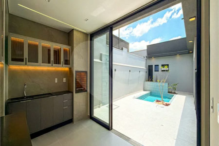 Casa Térrea Evidências - Indaiatuba/SP - R$ 1.950.000,00 - Área Total 307,33 m² - Área Construída 201,90 m² - TÉRREA - 03 suítes sendo a master com closet; Escritório; Lavabo; Cozinha com cooktop, forno, micro-ondas e coifa; Móveis planejados na hall de entrada, sala, escritório, cozinha, gourmet, s