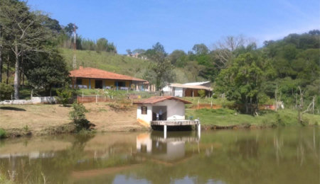 Chácara à venda ou para alugar com 5 suítes,  no Centro (são João Novo), São Roque, SP