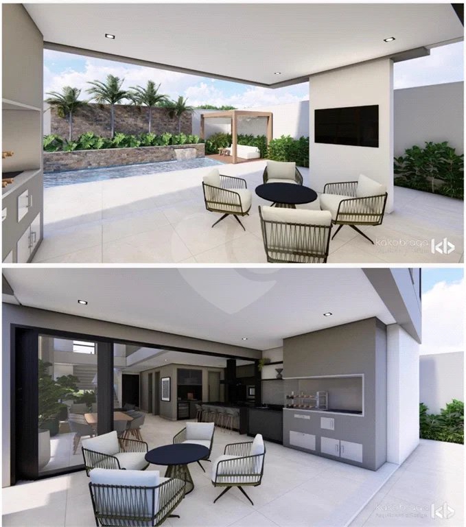 Casa em construção com 3 suítes no Condomínio Damha 2, na cidade de Piracicaba - SP.