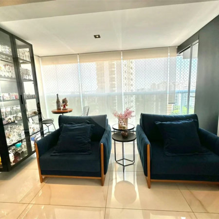 Apartamento a venda no Anália Franco 153 m2 com 2 3 suítes Alto Padrão - Aceita permuta