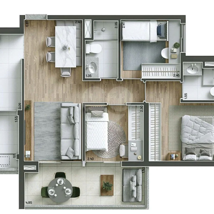 Lindo apartamento à venda, no coração do Ipiranga!!