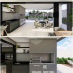 Casa em construção com 3 suítes no Condomínio Damha 2, na cidade de Piracicaba - SP.