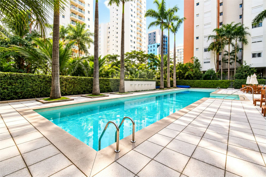 Vila Olímpia - | 128 m² | 3 Suítes | 4 Vagas - Condomínio Clube