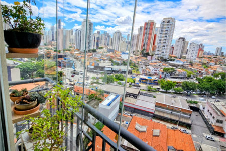 Apartamento com 74 m² com 3 quartos, 1 suíte, vista livre e 2 vagas à venda na Mooca, São Paulo