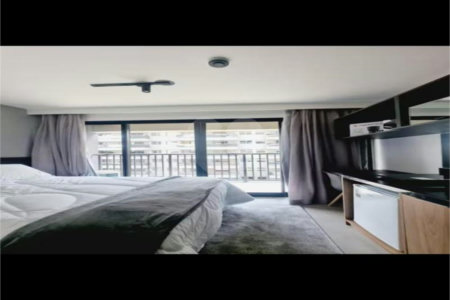 Studio à venda na Bela Vista – 23 m², mobiliado e funcional