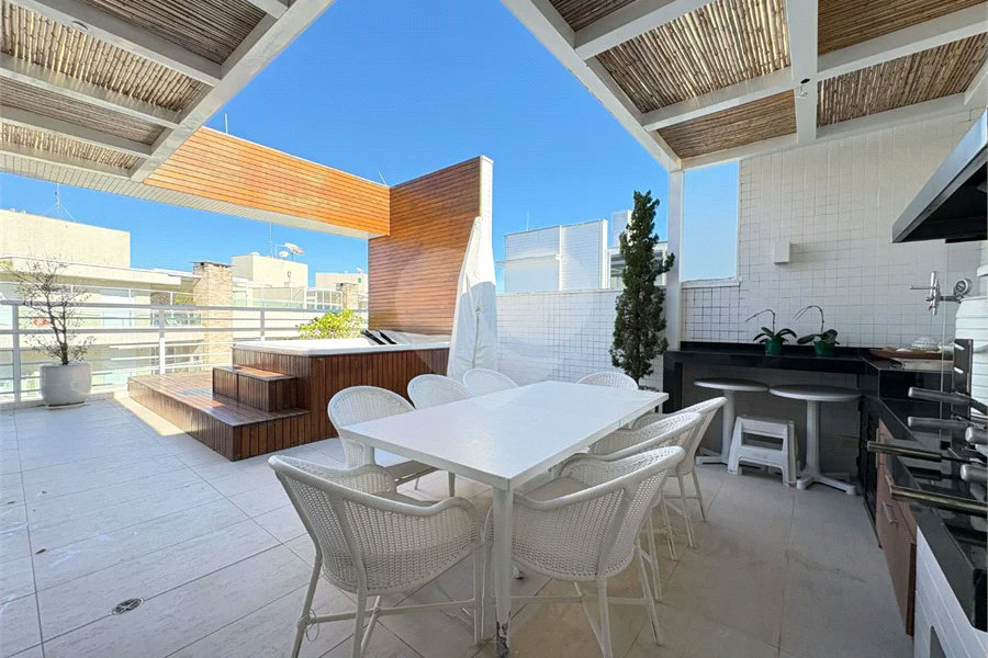 Cobertura à venda com 4 quartos, sendo 2 suítes,  em Riviera de São Lourenço, Bertioga, SP