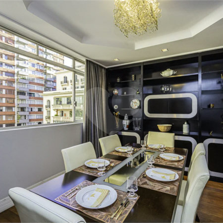 Apartamento á venda em Higienópolis com 212m² 3 dormitórios 1 suíte 2 vagas