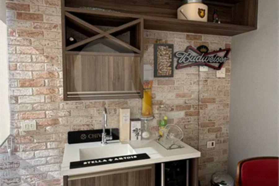 Apartamento totalmente mobiliado, com 02 suítes, 2 vagas de garagem 112m² a venda Vila Mascote.