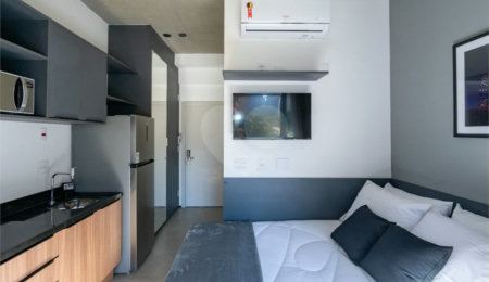 Apartamento à venda com 1 quarto em Jardim Paulista, São Paulo, SP