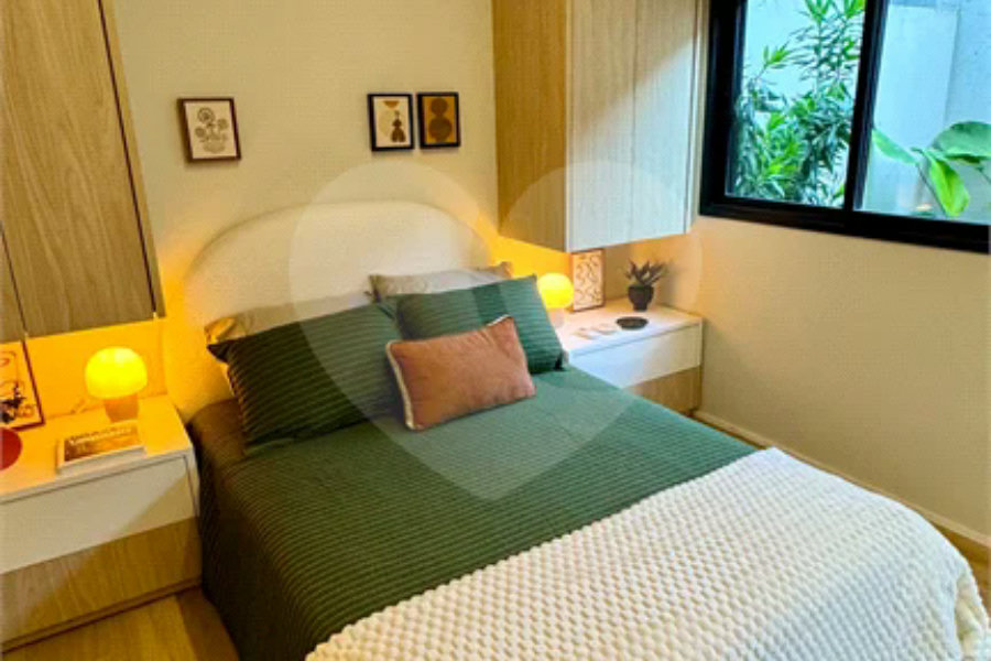 Apartamento garden para venda em Chácara Santo Antônio (Zona Sul) com 1 quarto, sendo 1 suíte , 39m²