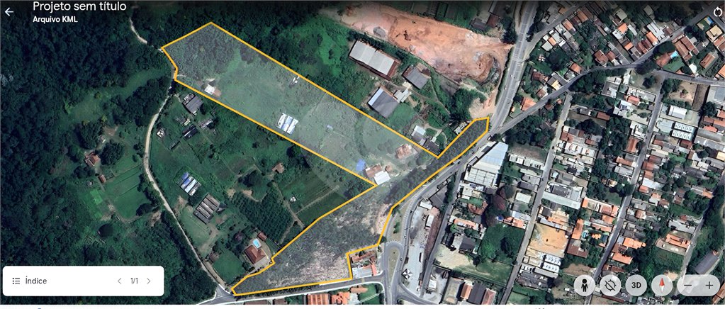 ÁREA DE 50.855 m2 LOCALIZADO NA REGIÃO DE MOGI DAS CRUZES