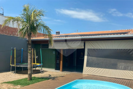 Área de lazer no residencial Arcoville