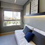 Apartamento novo com 02 Dormitórios e uma Suíte.