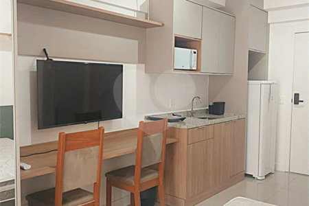 Studio à venda no Paraíso mobiliado 25 metros quadrados