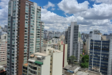 Apartamento à Venda na Bela Vista com 40 m2 de 1 Suíte em Andar Alto