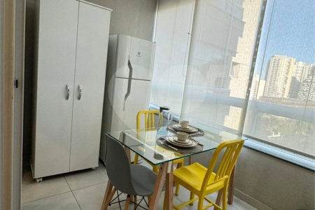 Apartamento com 29m² e 1 vaga na região da Bela Vista em São Paulo - SP.