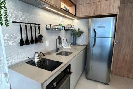 Apartamento 1 dorm. - 36,15 m2 em Perdizes, a 50 metros da PUC