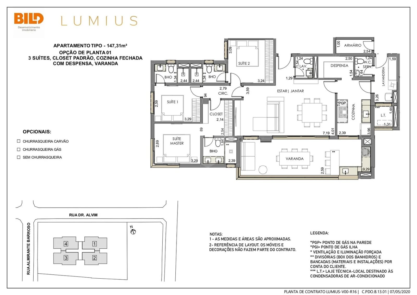 Apartamento 147m²