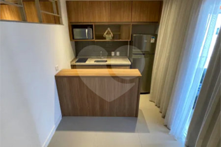 Apartamento para venda no Campo Belo de 42,14 m² - 1 dormitório - 1 banheiro - ar condicionado