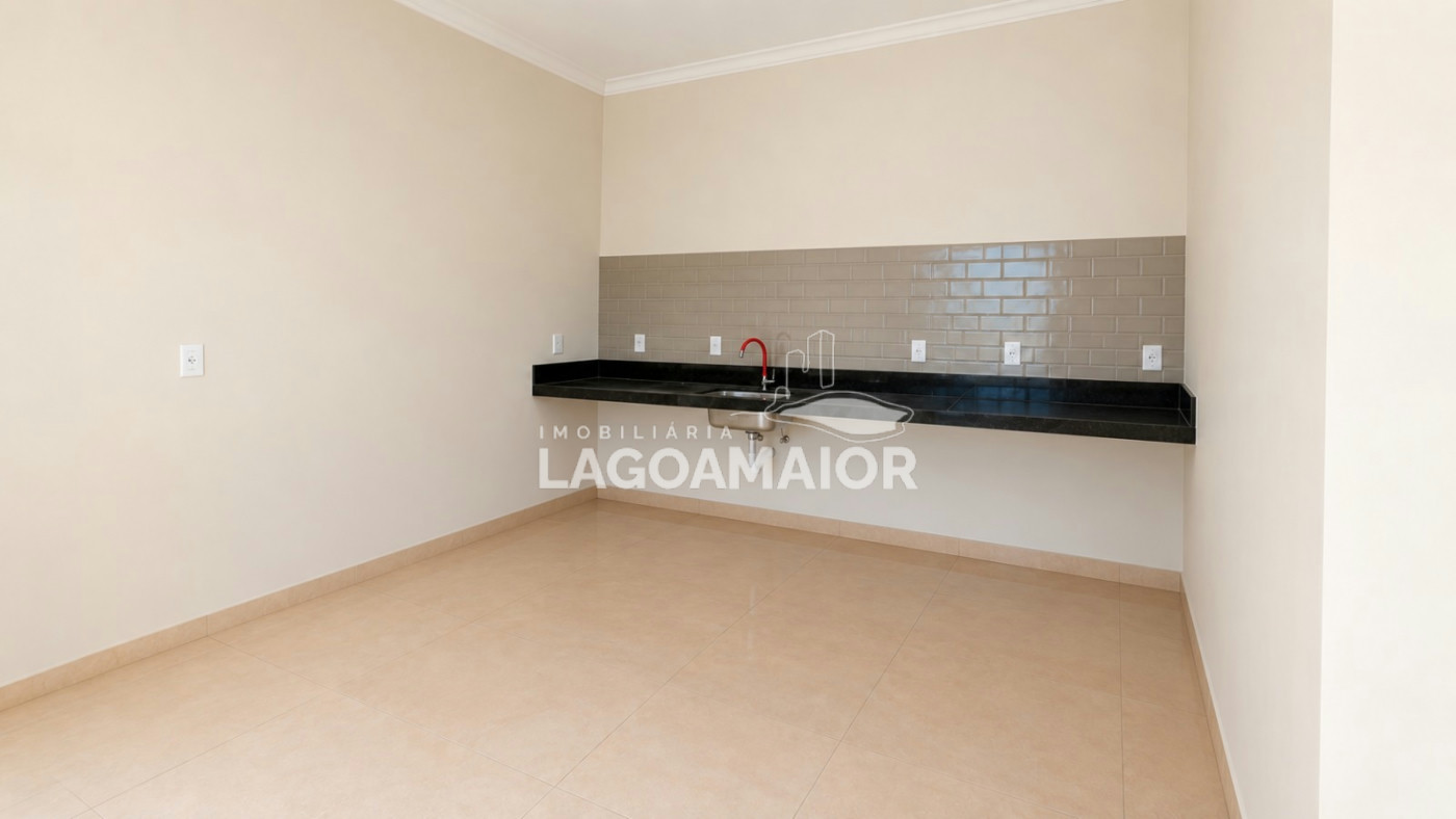 Casa à venda com 3 quartos, sendo 3 suítes, no condomínio Residencial Costa Leste, Três Lagoas - MS