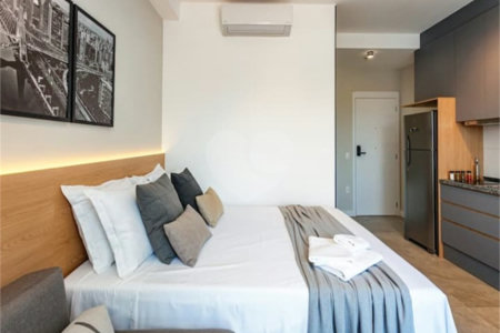 STUDIO DE 29M2 NO BROOKLIN PARA VENDA