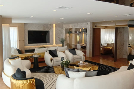 Soleil by Boca do Lobo: Apartamento de 246m² com 4 Suítes e 4 Vagas na Chácara Klabin ALTO PADRÃO