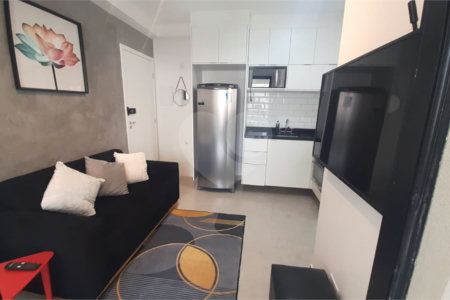 Apartamento para locação 45m2 na Bela Vista 2 dormitórios 1 vaga Próximo à Av. Paulista