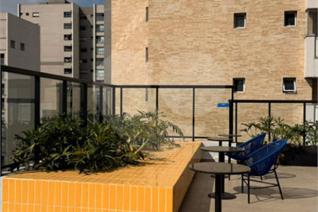 Studio residencial com 19m² na região da Vila Clementino em São Paulo - SP.