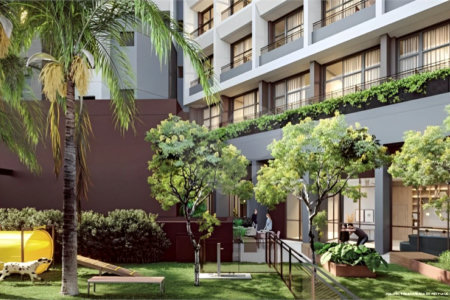 Art Vila Mariana com pé direito de 3,70m no 6o andar