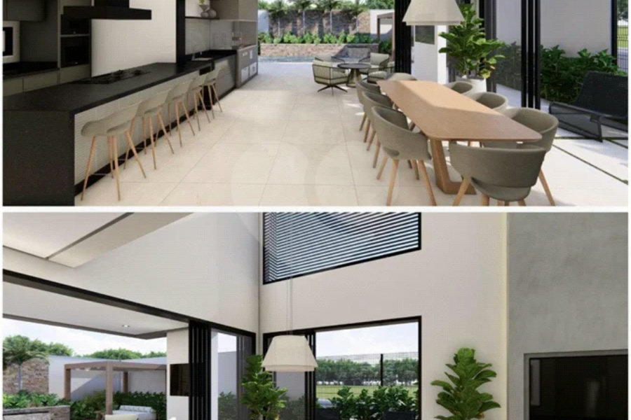 Casa em construção com 3 suítes no Condomínio Damha 2, na cidade de Piracicaba - SP.