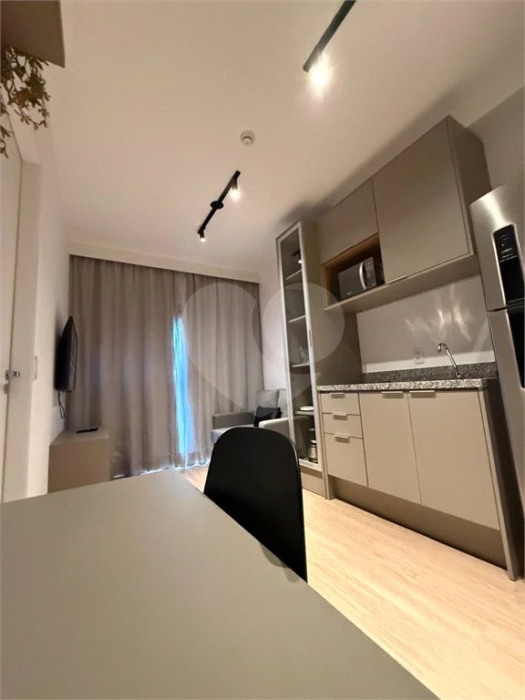 Studio HIS2 mobiliado 38m² na Liberdade, lazer completo, pronto para morar.