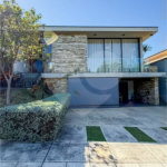 Indaiatuba - HOME DESIGN - Casa Térrea - Condomínio Paradiso - 420 m² de terreno - 307,19 m² de área construída - 3 suítes completas, sendo 1 master com closet planejado e banheira de imersão - Sala de TV reversível para 4ª suíte - Sala de estar ampla e varanda gourmet integrada - Cozinha com móve