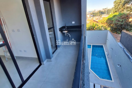 Apartamento à venda com 2 quartos, sendo 1 suíte, no Residencial Safira, Alvinópolis, Atibaia - SP