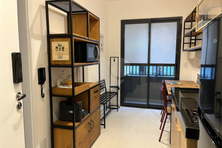 Studio com 25m² na região da bela Vista em São Paulo - SP.