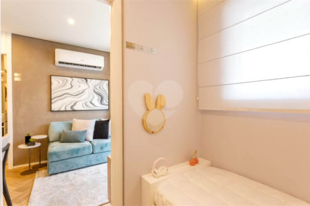 Apartamento Compacto e Moderno de 1 Dormitório na Chácara Klabin