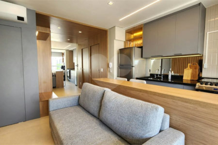 Apartamento a venda com 41m², 1 quarto , 1 vaga