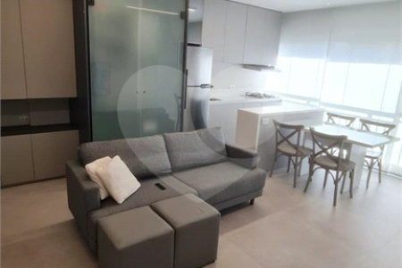 Apartamento com 2 dormitórios e uma suíte, mobilíado no Ibirapuera.