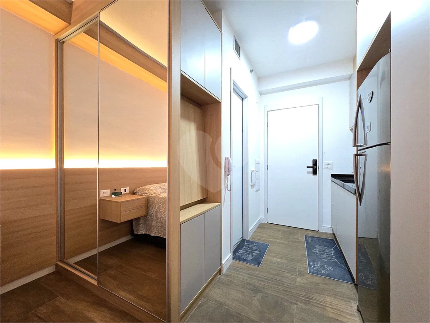 Studio Mobiliado Novo Andar Alto Próximo Metrô Paraíso